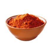 Schüssel mit Paprikapulver