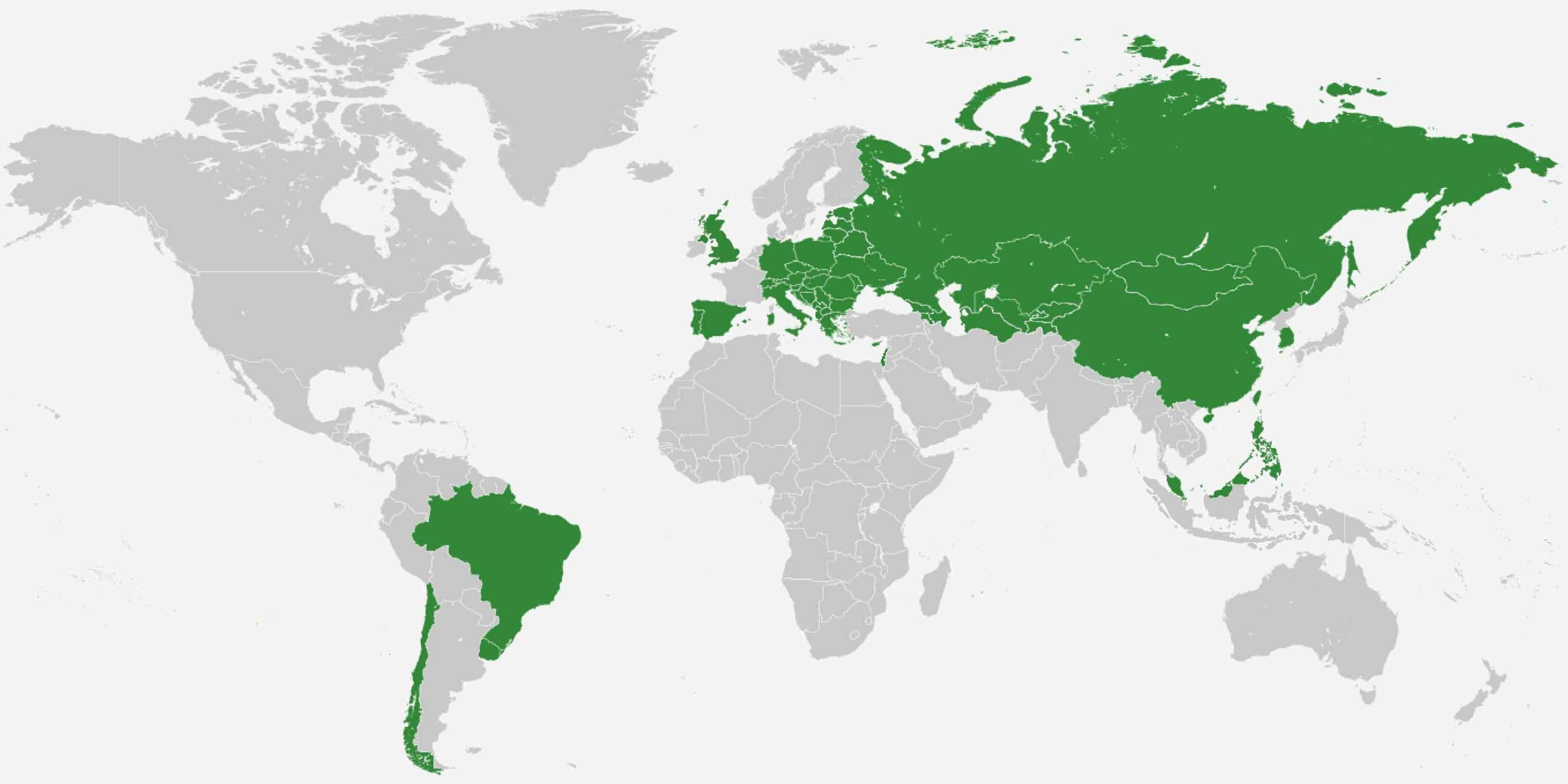 Kotanyi World Map Edit