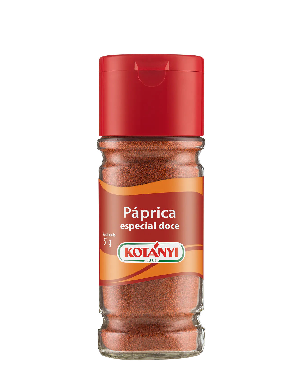 9001414014820 40359125 Kotányi Paprica Bra Glass 100ml Vs