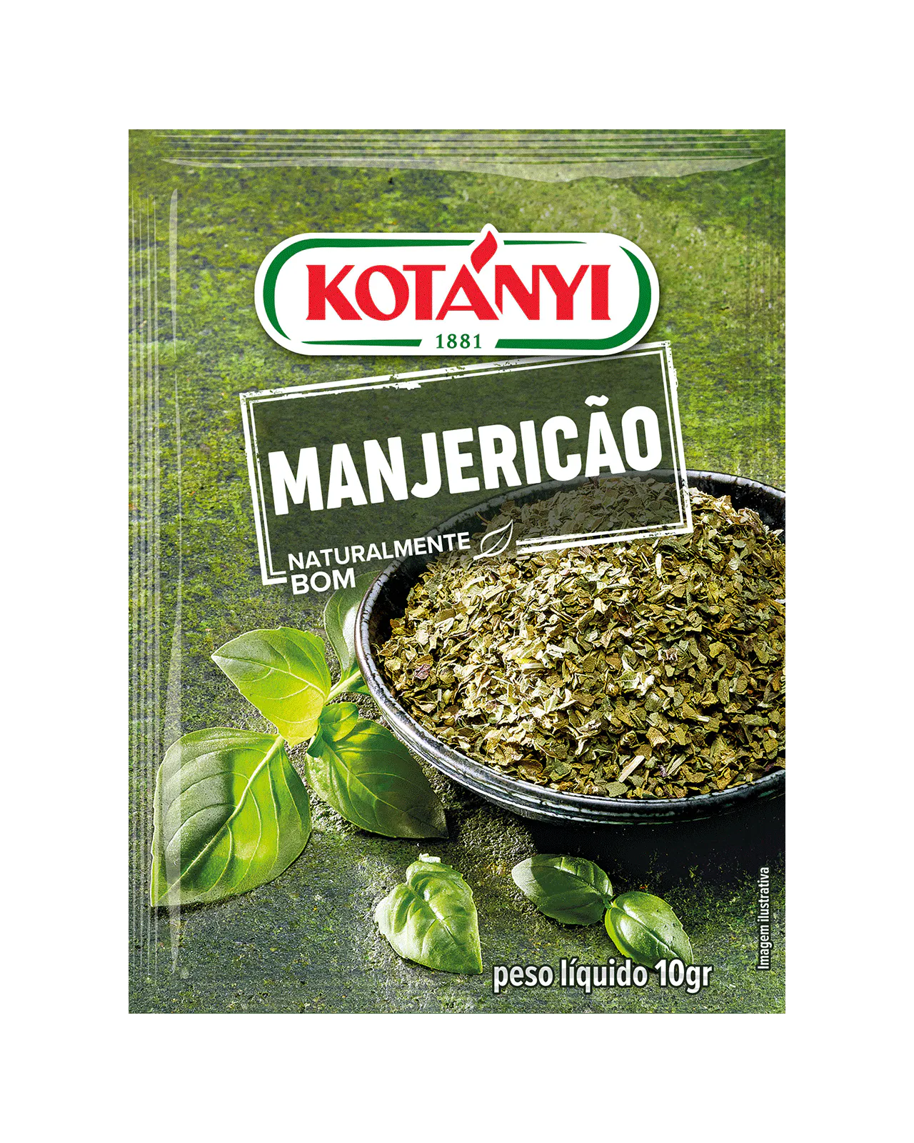 9001414999080 18009128 Kotanyi Basil Crushed Pouch Pouch Spot Kraeuter Herbs Kraeuter Mono Herbs Mono Fs
